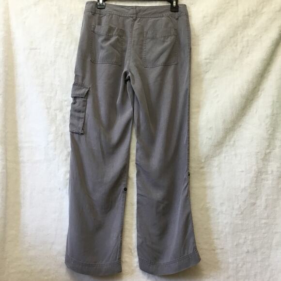 Coldwater Creek Gray with Bottom Button Up Pants - Picture 5 of 9